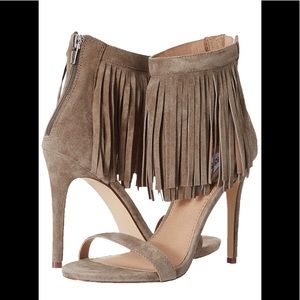 Steve Madden ankle fringe sandal